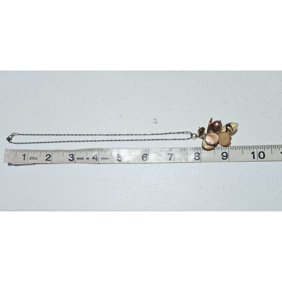 Boho Beaded Pendant Necklace MultiColor Shell Charms Beach Core Fashion Jewelry - Picture 5 of 6